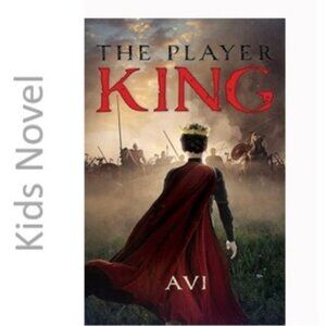 3/$13 The Player King by Avi children hardcover chapter book 2017